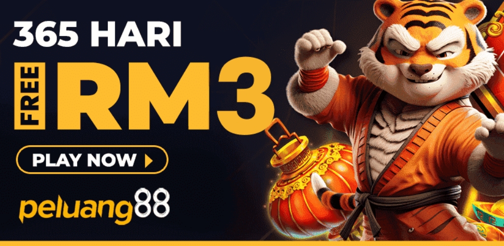 Peluang88 Free Credit 365 Hari RM3