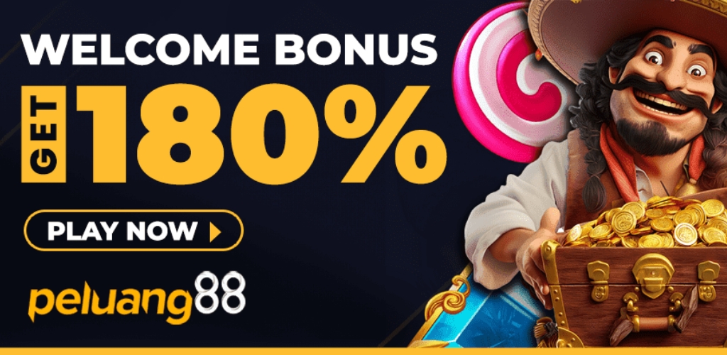 Peluang88 Welcome Bonus 180%